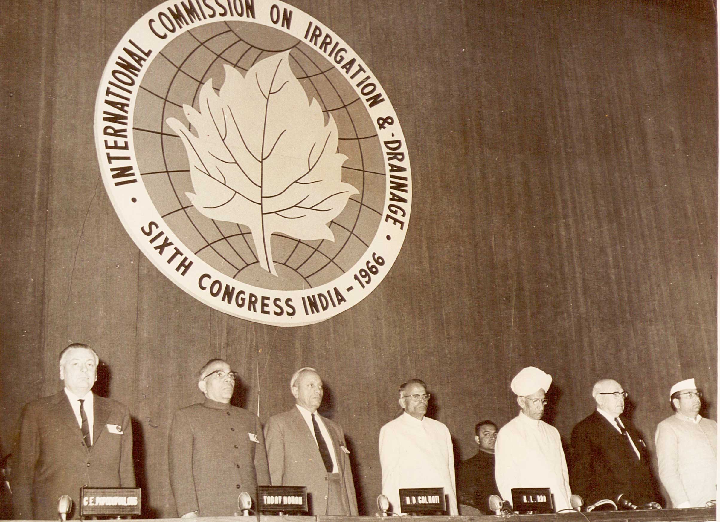 17th IEC Meeting & 6th ICID Congress on Irrigation and Drainage, New Delhi, 1966